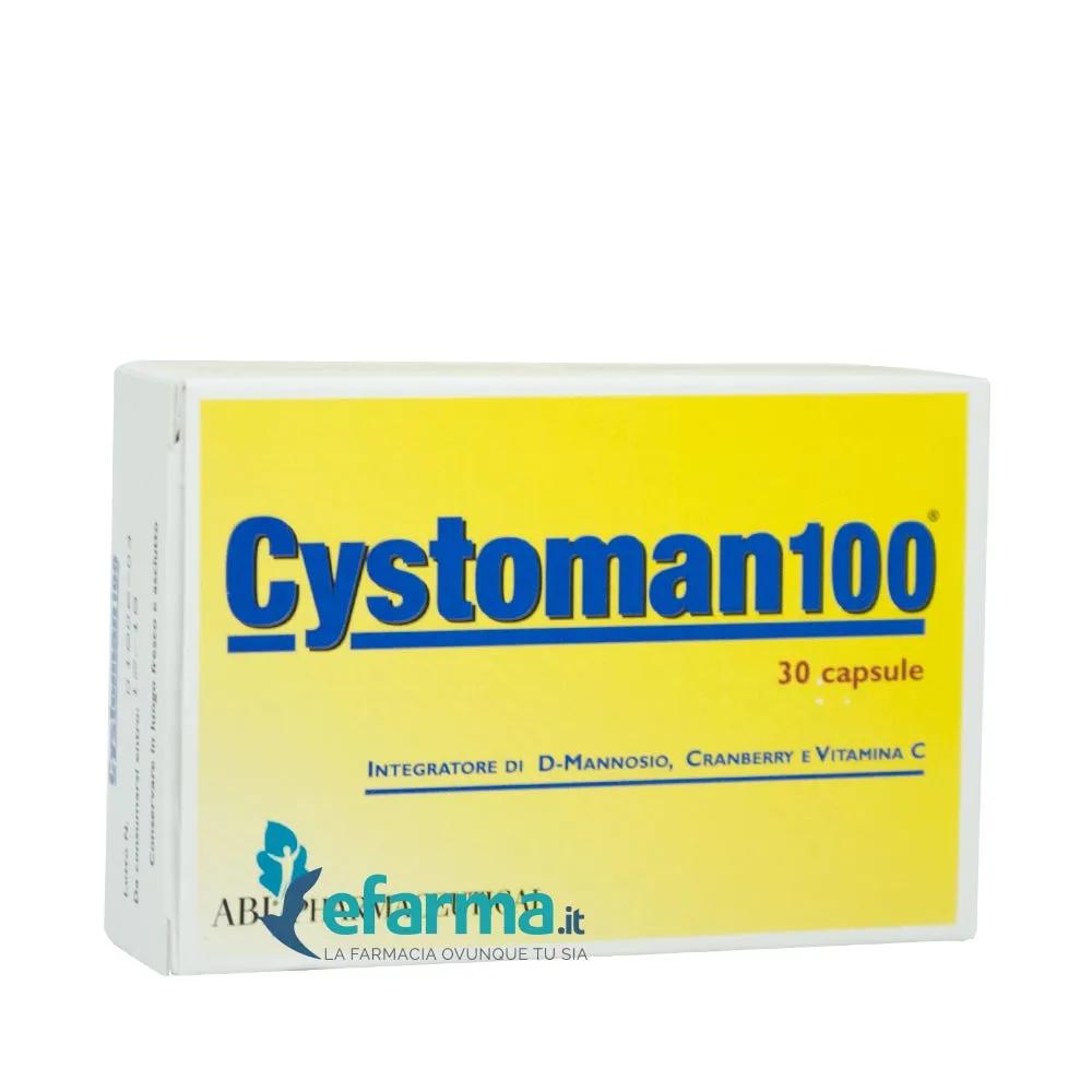 Cystoman 100 Integratore Contro Cistite 30 Capsule