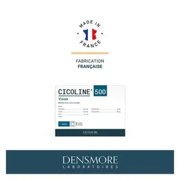 Densmore Cicoline 500 - Mémoire et Vision - Cure 1 mois