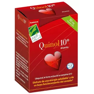 100% Natural Quinol10 100 mg 60 Perlas