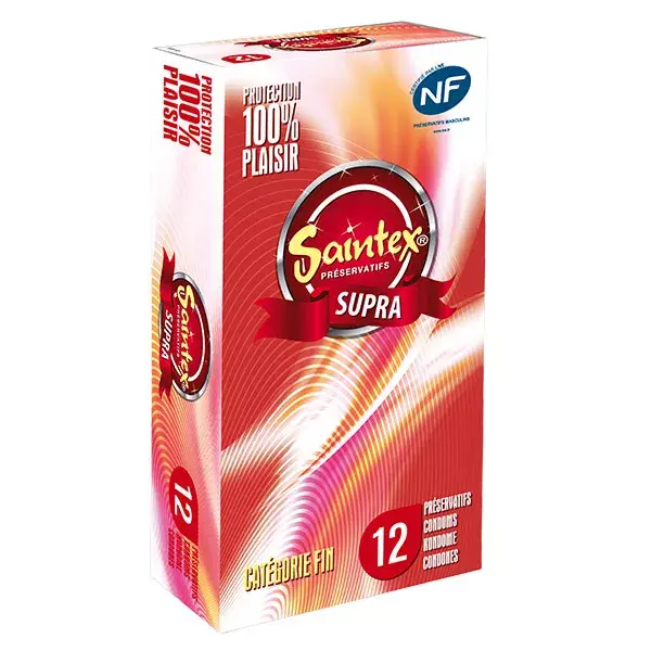 Estipharm Saintex Supra 12 préservatifs