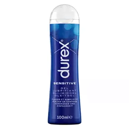 Durex Gel Lubrifiant Sensitive - Lubrifiant Confort à Base d'Eau - 100ml