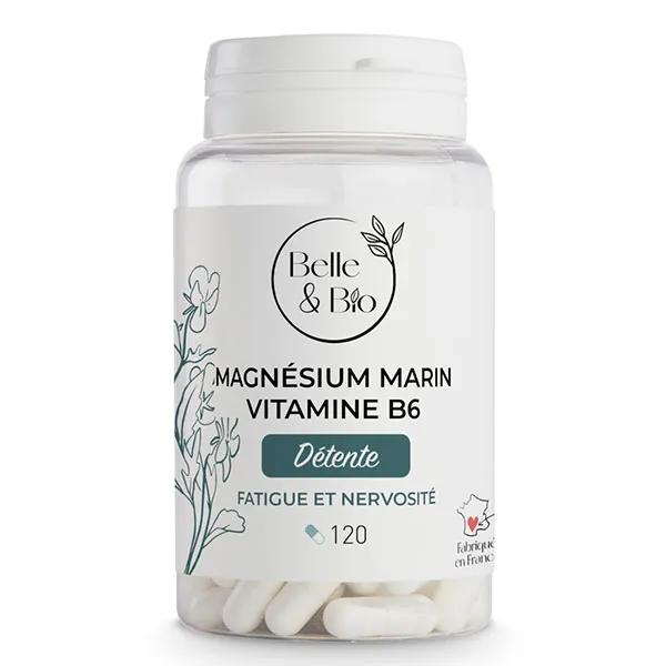 Belle & Bio Magnesio Marino y Vitamina B6 120 cápsulas blandas
