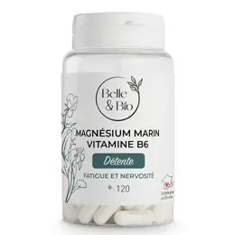 Belle & Bio Magnésium Marin et Vitamine B6 120 gélules