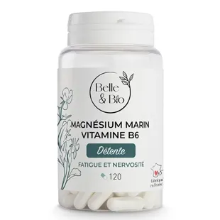 Belle & Bio Magnesio Marino e Vitamina B6 120 capsule 