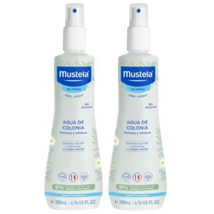 Mustela Alkoholfreies Kölnisch Wasser 2x200 ml