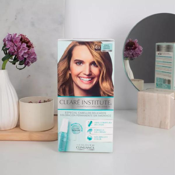 Clinuance Permanent Color Cream Delicate Hair 6.3 Dunkelgoldblond