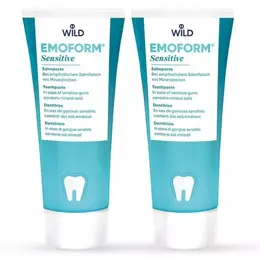 Emoform Sensitive Dentifrice Lot de 2 x 75ml