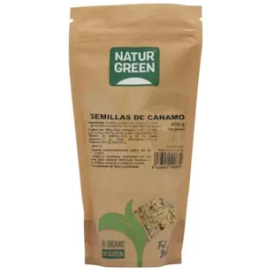 Sementes de Cânhamo Descascadas Biológicas NaturGreen 400 gr