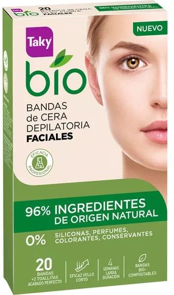 Taky Bandes Faciales Bio 20 unités