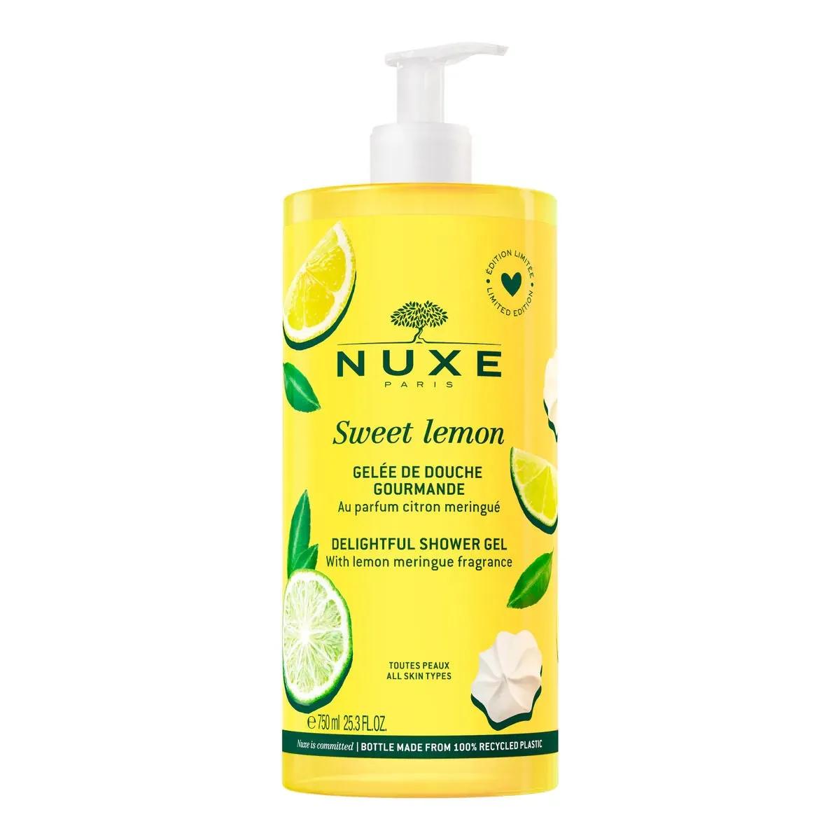 Nuxe Sweet Lemon Gel Doccia Idratante Limone e Meringa 750 ml