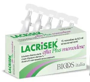 Lacrisek Ofta Plus Monodose Soluzione Oftalmica 15 Flaconcini