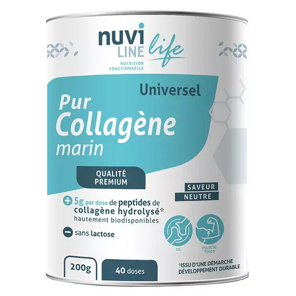 Nuviline Collagène Marin Pur Universel Neutre 200g