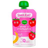 Smileat Pouch Yogur y Frambuesa Ecológico 100 g