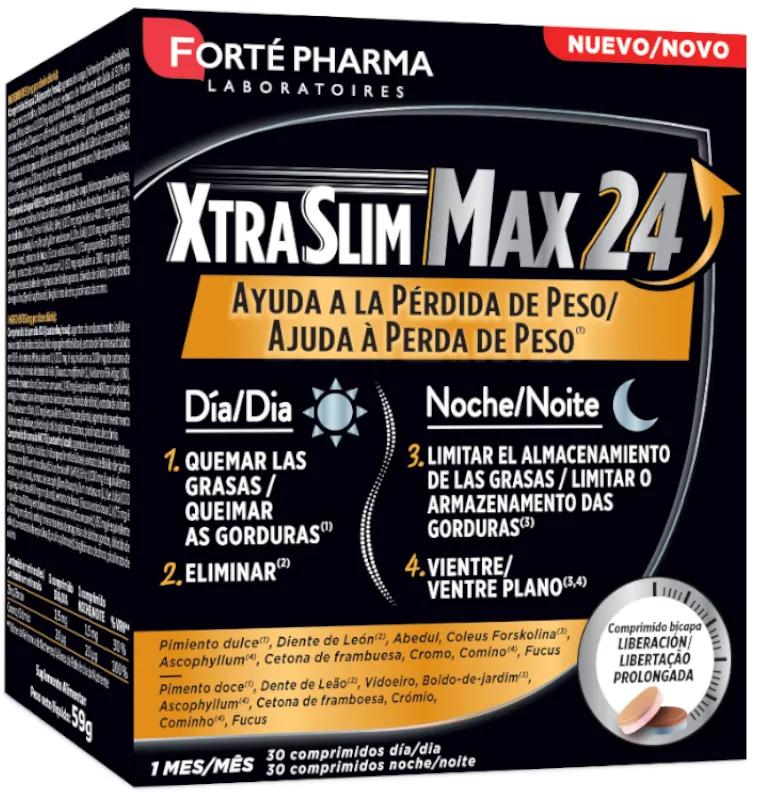 Forté Pharma Xtraslim Max 24 60 Tablets