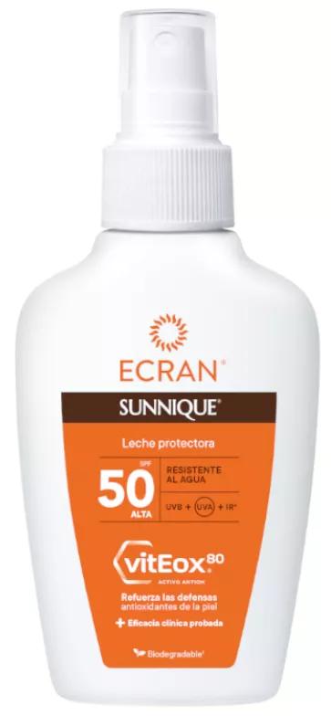 Ecran Sunnique Beschermende Melk SPF50 Spray 100 ml