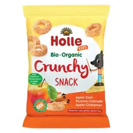 Holle Autres Aliments Bio Crunchy Snack Pomme Cannelle +3 ans 25g