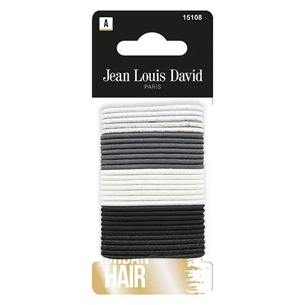 Jean Louis David Hair Élastique Fin Coloris Aléatoire 28 unités