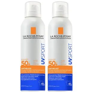 La Roche Posay Anthelios UV Sport Refreshing Invisible Mist SPF50+ 2x200 ml