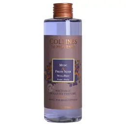 Collines de Provence Bouquet Parfumé Musc & Fruit Noir Recharge 200ml