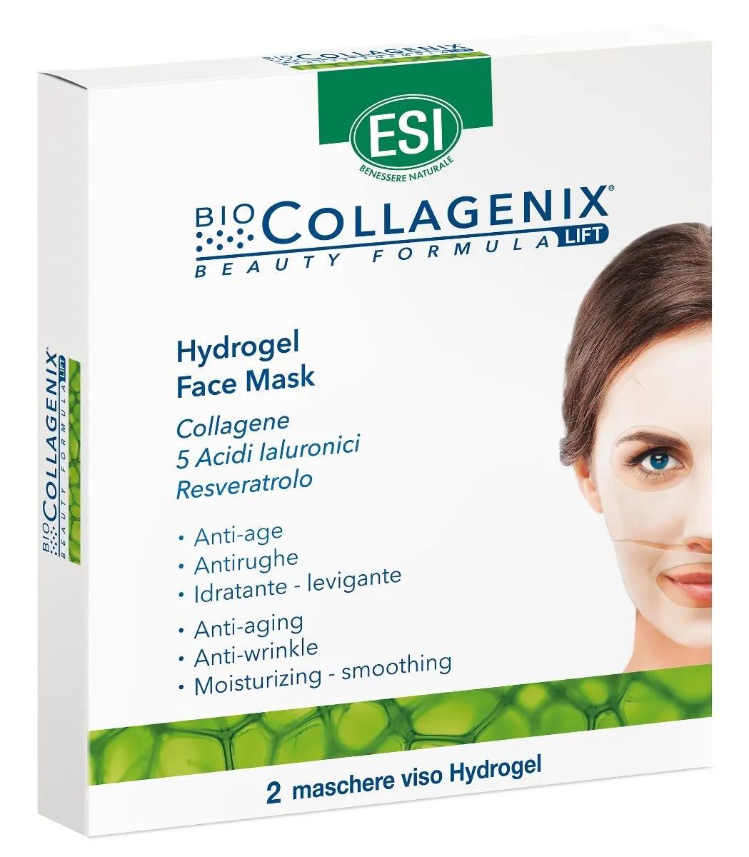 Esi Biocollagenix Hydrogel Face Mask 2 Pezzi