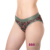 Inca Farma Culotte Menstruelle Teen Absorption Moyenne Fleurs Noires et Kaki Taille L