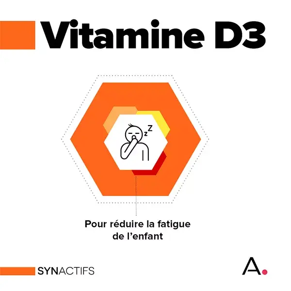 Synactifs Kidactifs Vitamine & Minerali 30 gomme