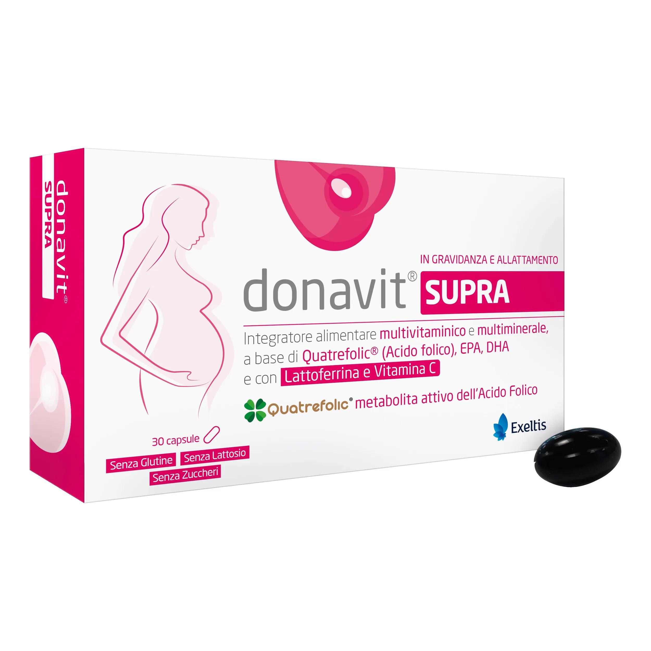 Donavit Supra Integratore Multivitaminico 30 Capsule