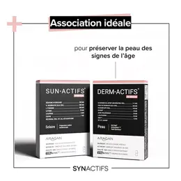 Aragan - Synactifs - Sunactifs® - Autobronzant - Kératine, Sélénium - 30 gélules