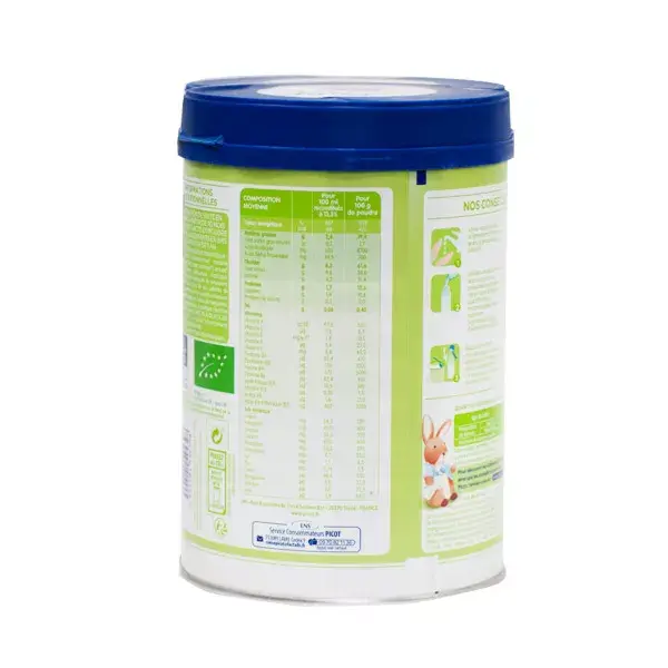 Picot Organic Growing Up Milk 3rd age 800g