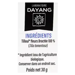 Dayang Infusion Tilleul Bio 20 sachets