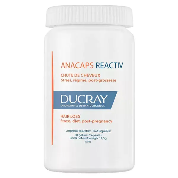 Ducray Anacaps Reactiv 30 Cápsulas