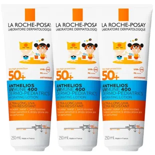 La Roche Posay Anthelios UV-MUNE 400 Dermopediatrics Milk SPF50+ 3x250 ml