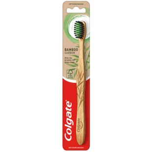 Brosse en bambou Colgate Soft Charcoal 1 pièce