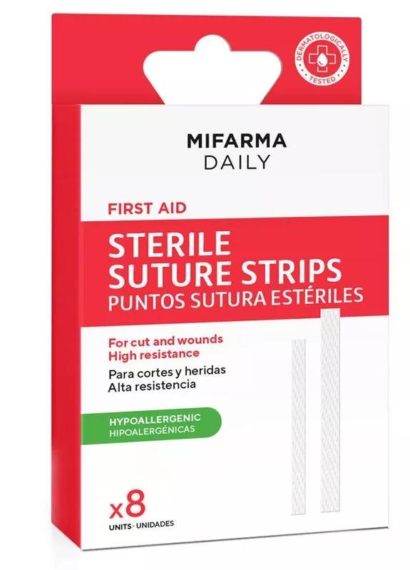 Points de suture stériles quotidiens Mifarma 8 unités