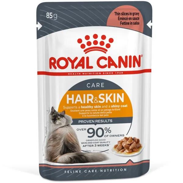 Royal Canin Intense Beauty Gravy Alimento Umido Per Gatti Adulti Bustina 85G