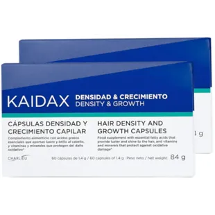 Kaidax Density &amp; Growth Food Supplement 2x60 Capsules