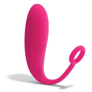 Platanomelón Liri Huevo Vibrador Vaginal + Estimulador de Dedo