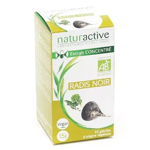 Ravanello nero biologico Naturactive 30 capsule