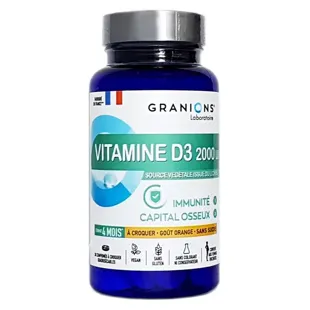 Granions Vitamina D3 2000UI 30 Compresse da mordere