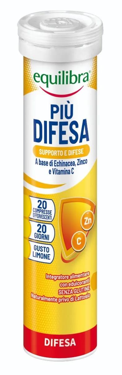 Equilibra Più Difesa Integratore Sistema Immunitario 20 Compresse Effervescenti