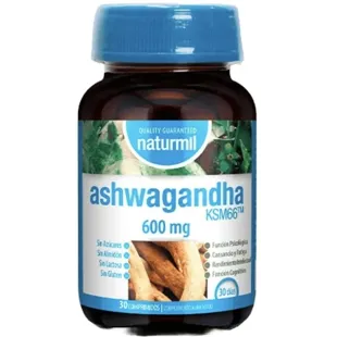 Naturmil Ashwagandha KSM-66 600mg 30 Comprimidos