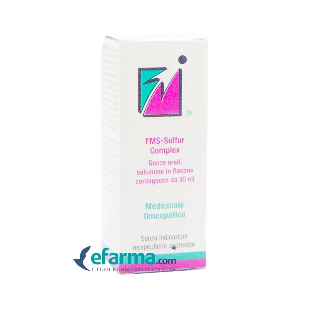 FMS Sulfur Complex Gocce Orali Flacone con Contagocce 30 ml