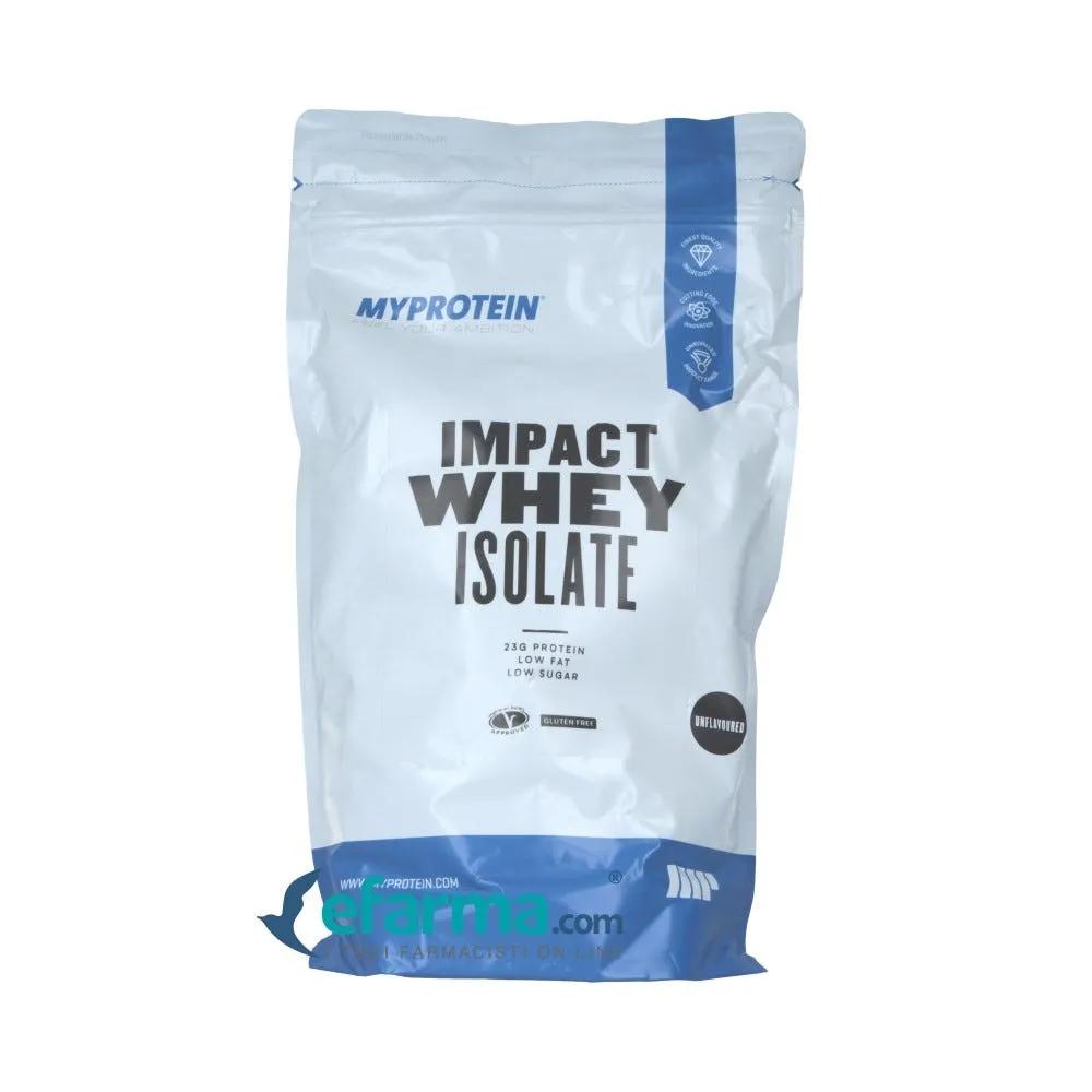 Myprotein Impact Whey Isolate Senza Aroma Integratore di Siero del Latte 1 Kg