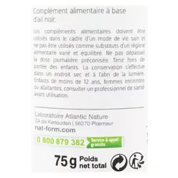 Nat & Form Original Ail Noir Fermenté 200 gélules