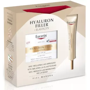 Eucerin Hyaluron Filler Elasticity Day Anti-Aging 50 ml + Nachtcreme