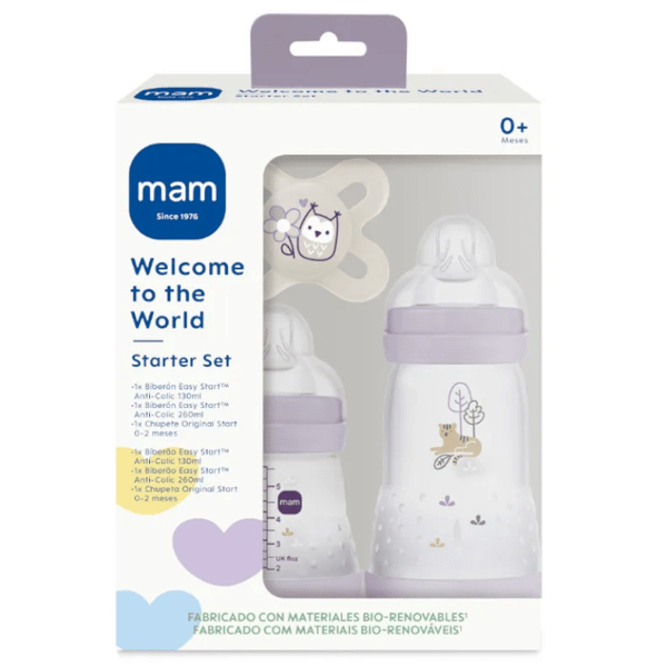 MAM Welcome to the World Neugeborenen-Set Rosa
