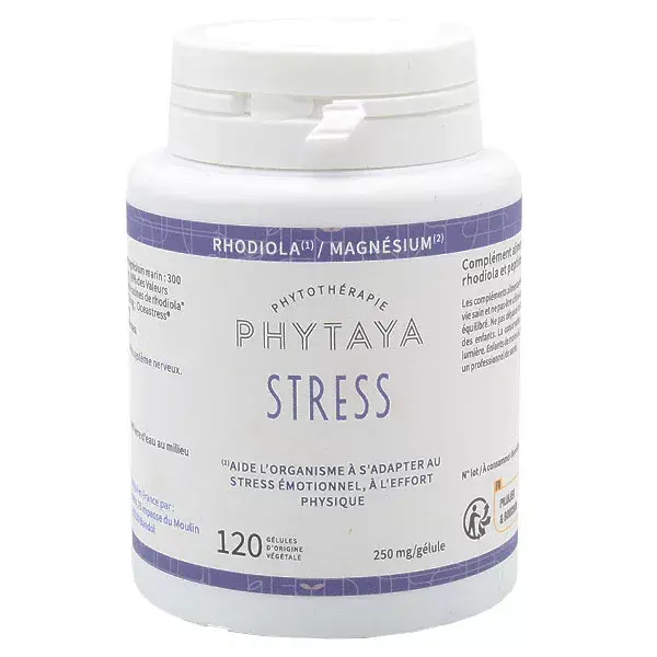 Phytaya Stress Magnésium Rhodiola 120 gélules