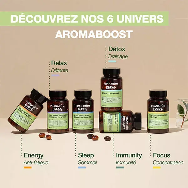 Pranarom Aromaboost Sleep Sommeil 60 Caps