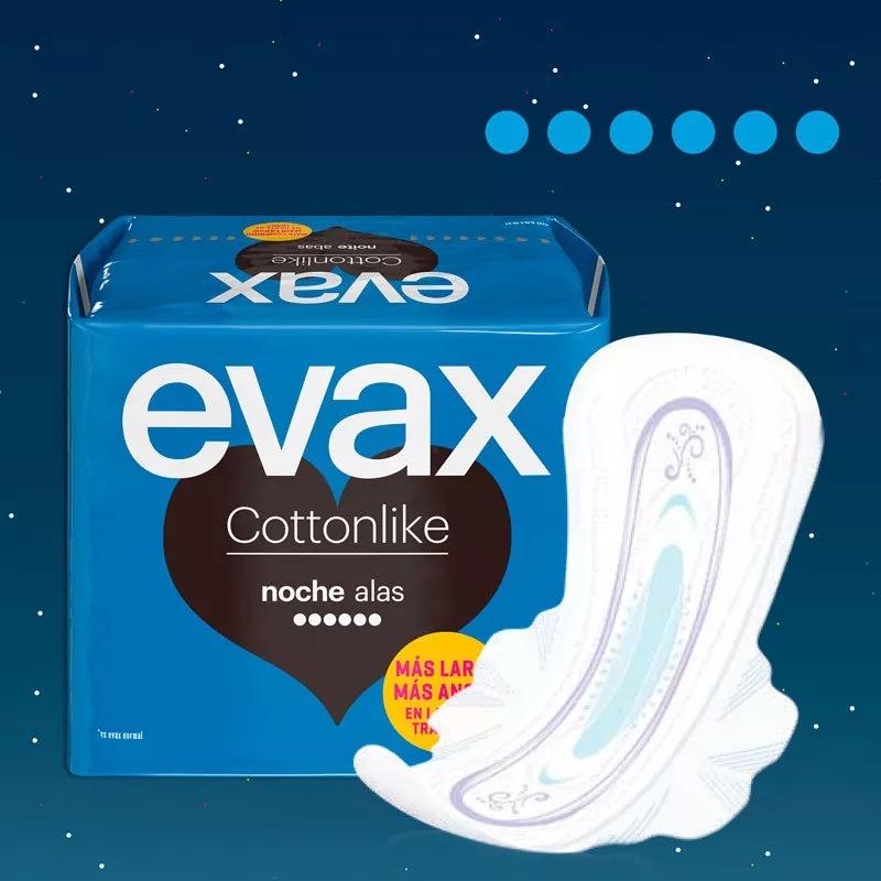 Evax Compressas Cottonlike Noite Alas 18Uds