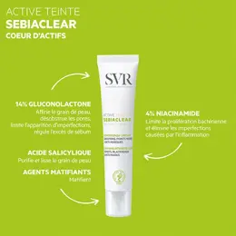 SVR SEBIACLEAR ACTIVE TEINTEE Correcteur Intensif Unifiant 40ML